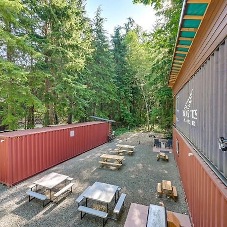 Unique Container Studio With Deck And Fire Pit! Buckley Luaran gambar